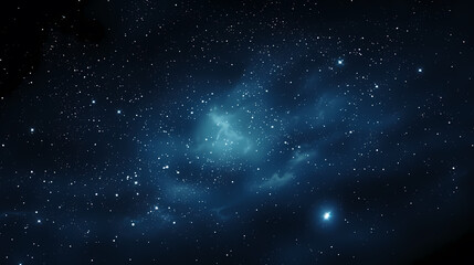 Dark blue night sky stars background