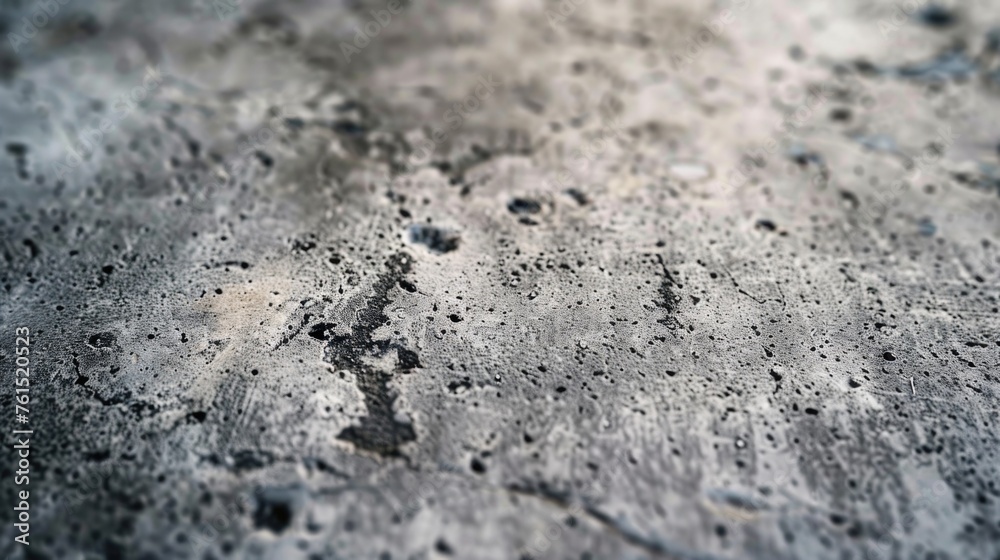 Poster detailed view of a cement surface with small holes. suitable for backgrounds and textures
