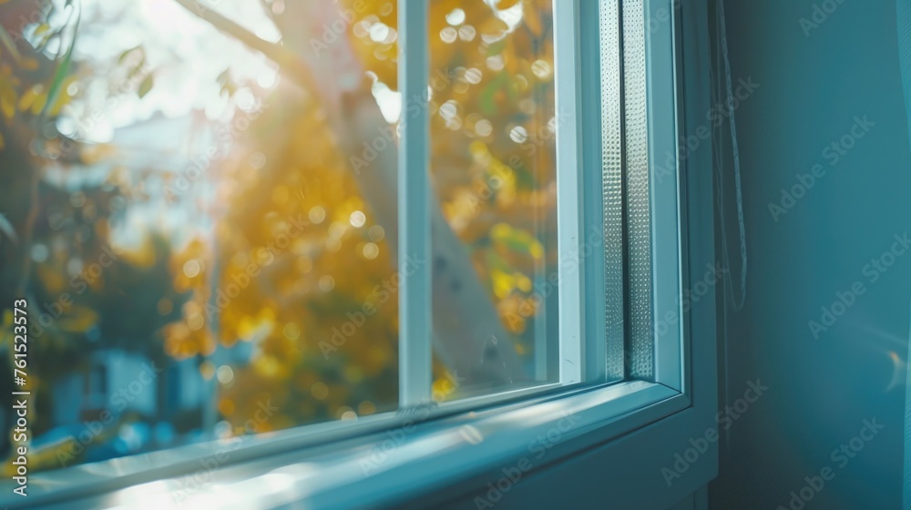 Poster sunlight streaming through a window, perfect for interior design projects