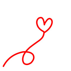 Hand drawn love illustration 