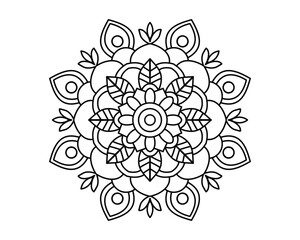 mandala design , simple and easy mandala art