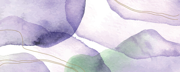 lavender watercolor abstract background 1 - 761537198