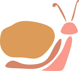 Animal Abstract Decorative Element Fluid Style 
