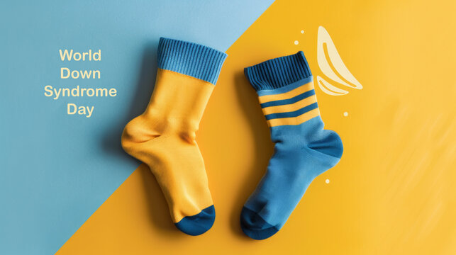 Mismatched Socks for World Down Syndrome Day