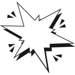 Boom Comic Line Effect