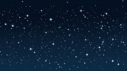 A night sky filled with countless stars