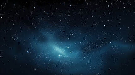 Fototapeta premium A night sky filled with countless stars