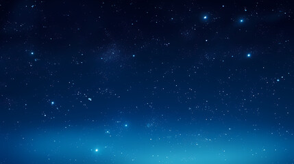 A night sky filled with countless stars