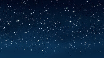 A stunning backdrop of clear night sky dotted with countless stars