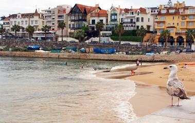 Portugal. Cascais is a port city located on the shores of the Atlantic Ocean.