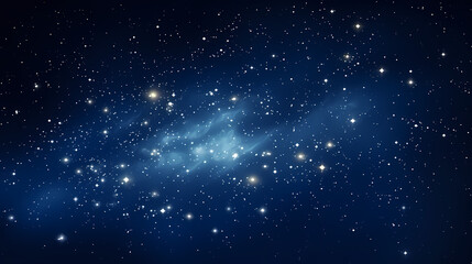 Fototapeta premium A stunning backdrop of clear night sky dotted with countless stars