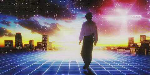 Obraz premium Ethical Hacking Bliss: Finding Happiness in Securing Networks and Preventing Cyber Threats