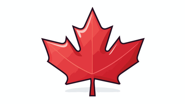Emblem of Canadian flag