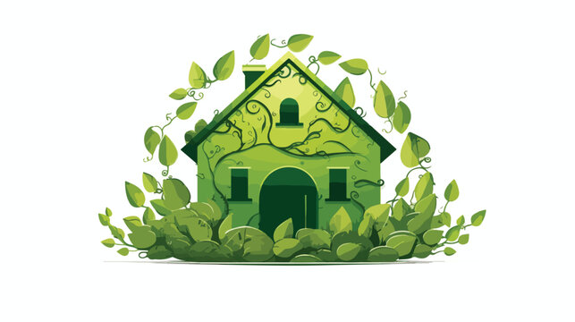 Environmentally friendly Home Eco House concept