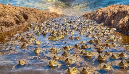 Exodus: The Plague of Frogs - God's Second Plague on Egypt. Bible. 