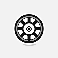 Fototapeta premium Electric vehicle Logo, logo for cars, vehicles, transport business and ecofriendly logo vector illustration