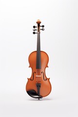 Fototapeta na wymiar violin on white background Generative AI