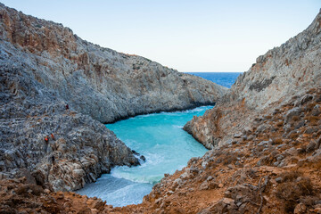 Secret Coast Beautiful Crete Greece