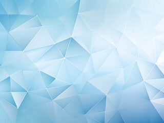 Fototapeta premium An abstract blue image with geometric patterns. AI Generation.