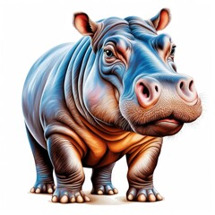 Hippopotamus Illustration