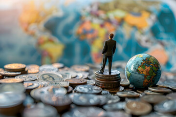 Global investment opportunities, expanding investments and diversifying risks and increasing returns abroad or international