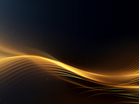 Rich Textured Gold Background. AI Generation