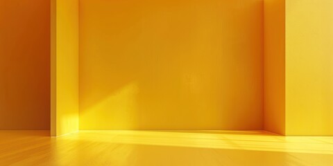 An image of yellow empty background 