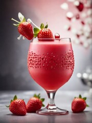 strawberry milkshake sweet food - 761572179