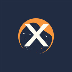 Sustainable Fashion Brand Letter style logo, Single letter logo