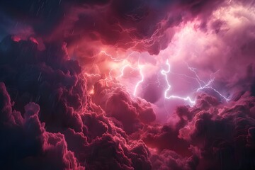 Dynamic Thunderstorms: Captivating shots of lightning during a thunderstorm, showcasing the power of nature.

