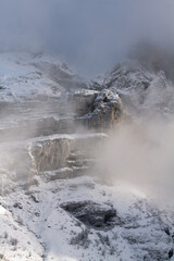 Forme sous la neige