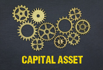 Capital Asset	 - obrazy, fototapety, plakaty