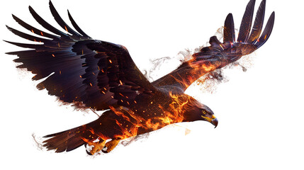 flame eagle transparent background