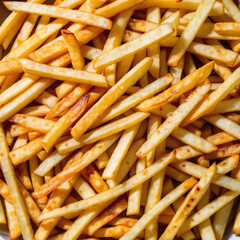 delicious and crispy fries
