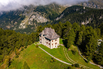 Maloja Silsersee in der Schweiz | Luftbilder Maloja Silsersee