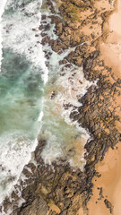 City of Salvador in Bahia. Aerial view.