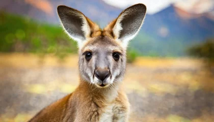 Selbstklebende Fototapeten kangaroo. camera photos high quality picture . high quality photo © blackdiamond67