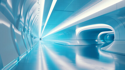 Futuristic technology, sleek modern texture, background with ample copy space, creative clean 3D,