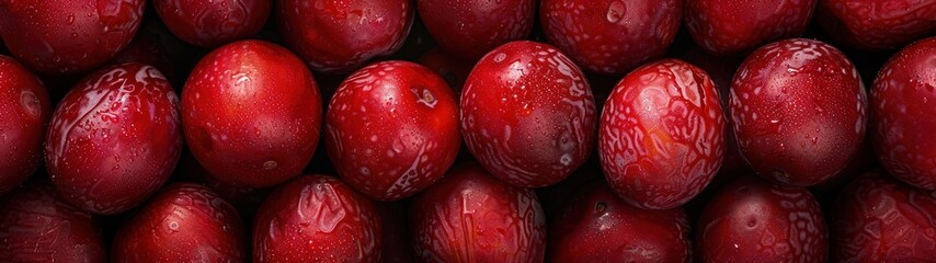 Fototapeta premium Ramadan background. Delicious dates. Best super ultra wide for wallpaper.