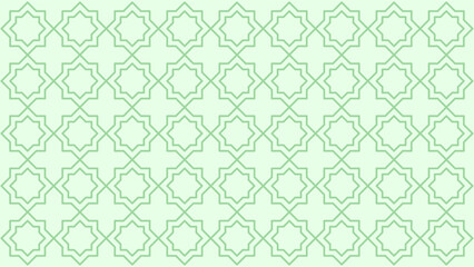 Islamic pattern vector background. Simple arabesque pattern background for ramadan celebration. Islamic pattern for ramadan, eid, mubarak and muslim culture