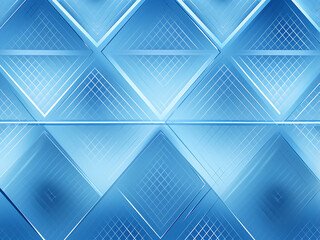 Blue background featuring a regular pattern. AI Generation.