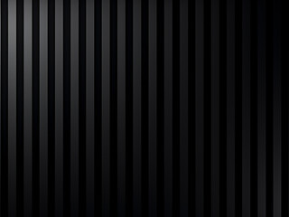 Monochrome magic: Stripes on dark surface. AI Generation.