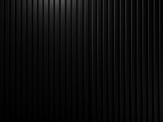 Minimalistic illustration of stripes and lines on a black background. AI Generation.