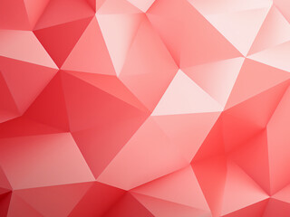 Fototapeta premium Red tessellation design in an image. AI Generation.