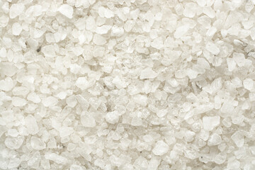 abstract texture of crystals for a background from minerals of white color