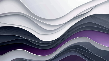 Purple Violet Wave Design