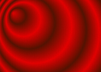 Abstract red gradient background with noisy grainy texture for product presentation. Vector illustration