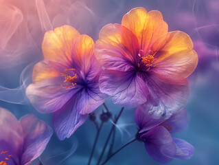 Close-up botanical background