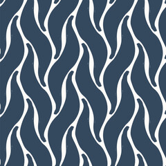 Monochrome Seamless pattern with a simple abstract drawing. Vector