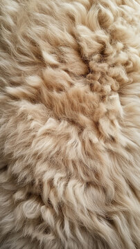 Poil ras, animal beige, texture, zoom